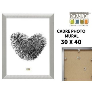*DEKNUDT CADRE ALU ARGENTE 3cm POUR 30x40