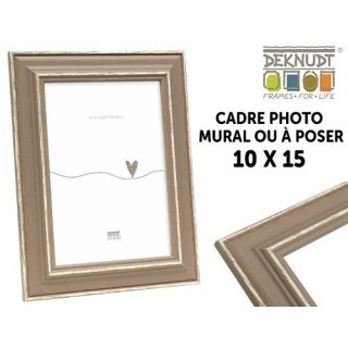 Deknudt cadre avec biseau naturel ou brun