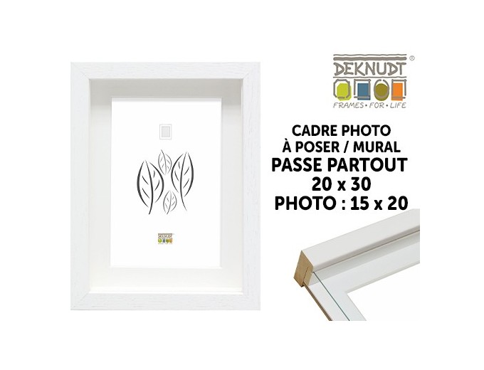 Deknudt cadre bois profondeur