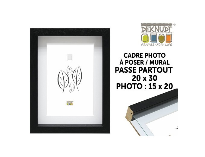 Deknudt cadre bois profondeur