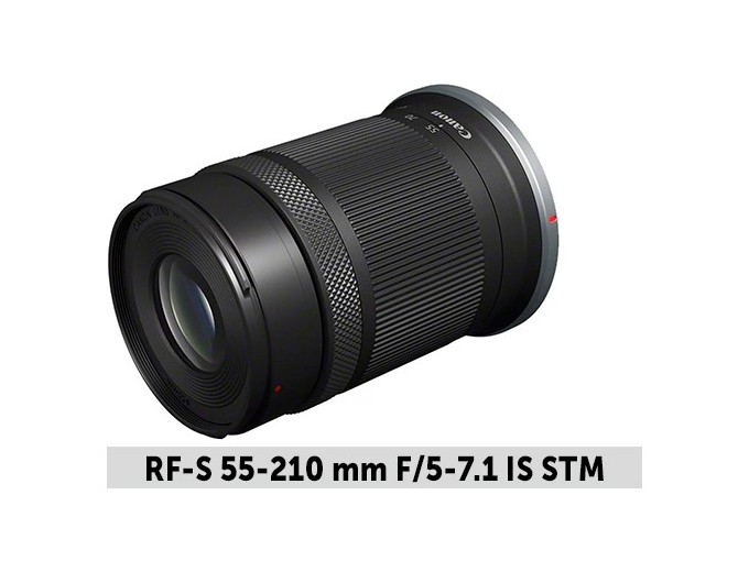 Objectif CANON RF-S 55-210 mm f 5-7.1 IS STM