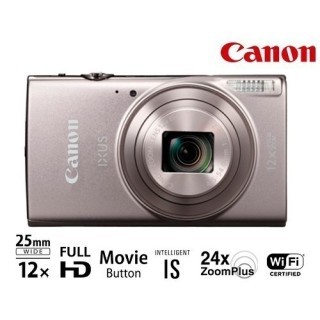 CANON Ixus 285 HSA Silver C-mos 20 mP 25-300
