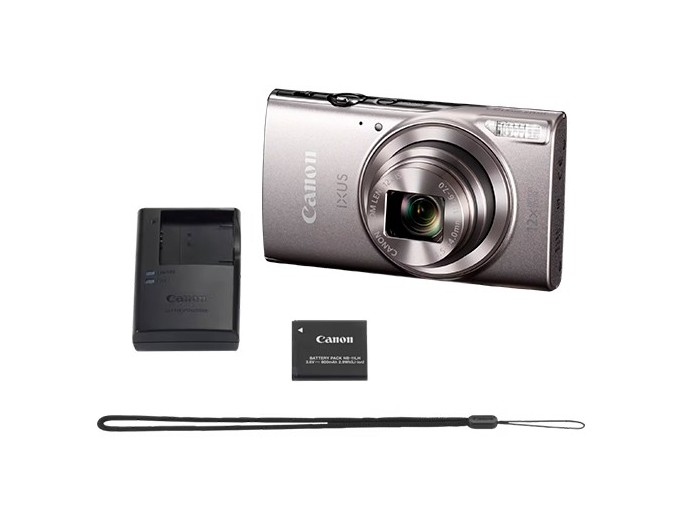 CANON Ixus 285 HSA Silver C-mos 20 mP 25-300