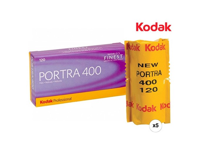 KODAK PACK 5 PORTRA 400  120