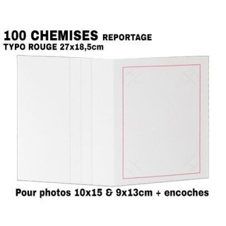100 CHEMISES REPORTAGE ZOOM POUR 10x15