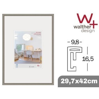 WALTHER CADRE 29,7x42 NEW LIFESTYLE ACIER