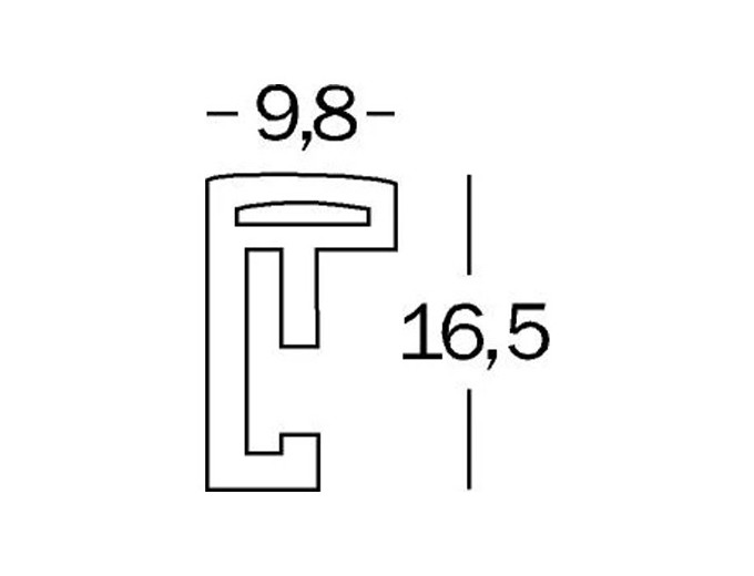 WALTHER CADRE 29,7x42 NEW LIFESTYLE ACIER