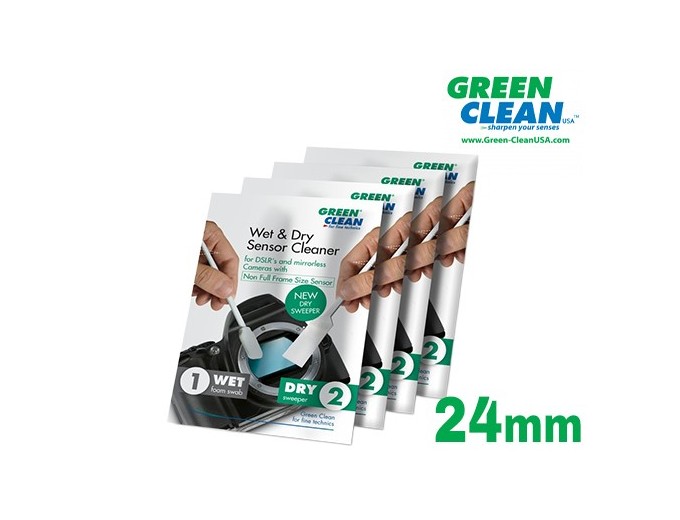 GREEN RECH.4 SACH 2 BATONNETS SEC HUMIDE 24mm