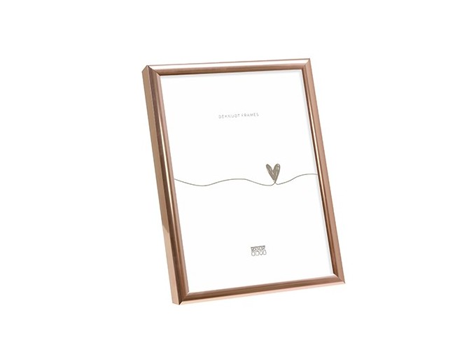DEKNUDT CADRE FIN ALUMINIUM ROSE DORE 10X15