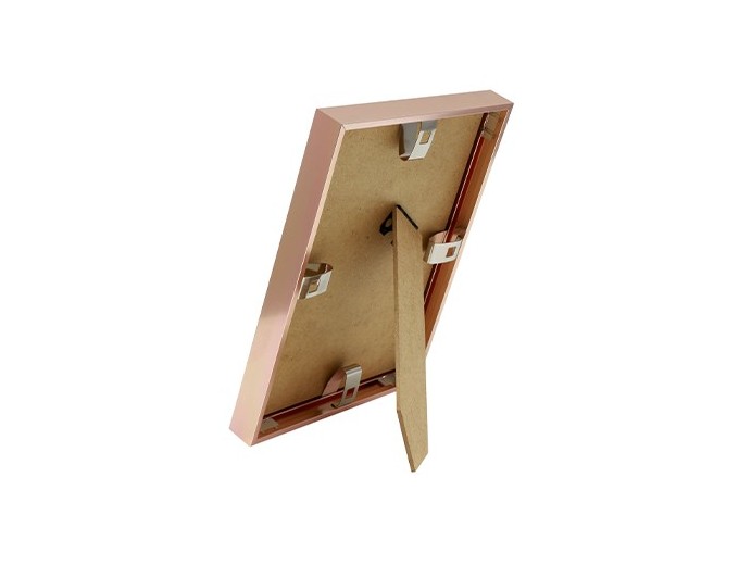 DEKNUDT CADRE FIN ALUMINIUM ROSE DORE 10X15