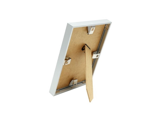 DEKNUDT CADRE FIN ALUMINIUM ARGENTE MAT 10X15