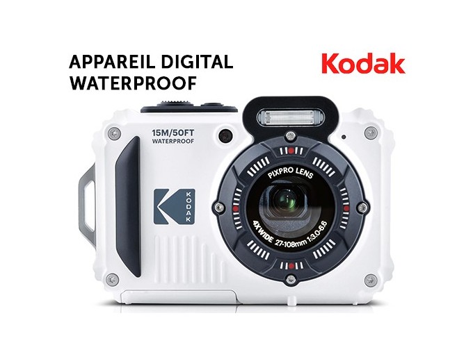 KODAK PIXPRO WPZ2 Blanc