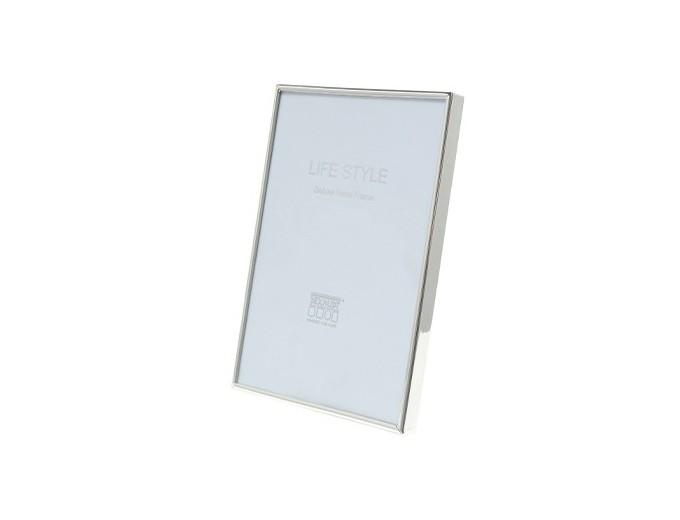 Deknudt cadre fin métal argenté brillant S58MS1