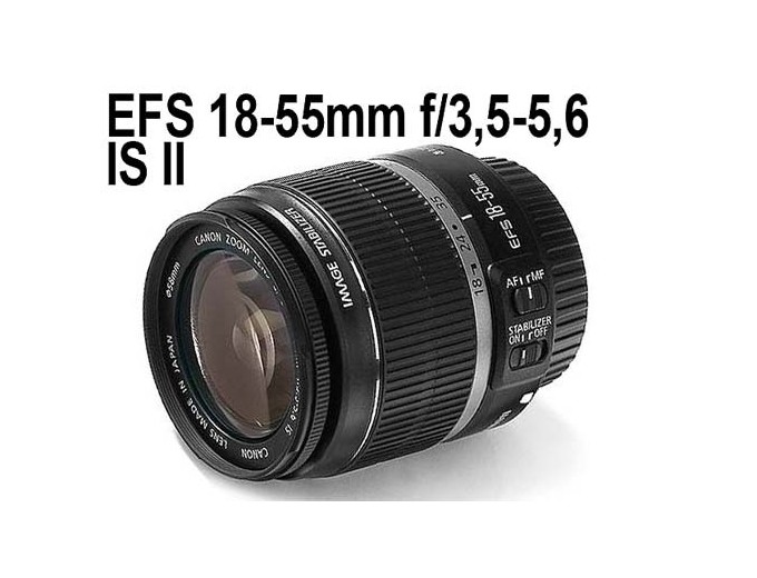 ZOOM CANON EFS 18-55mm F 3,5-5,6 IS II
