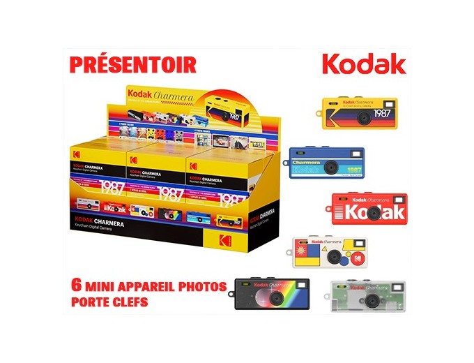 KODAK APN CHARMERA PRESENTOIR DE 6 APN