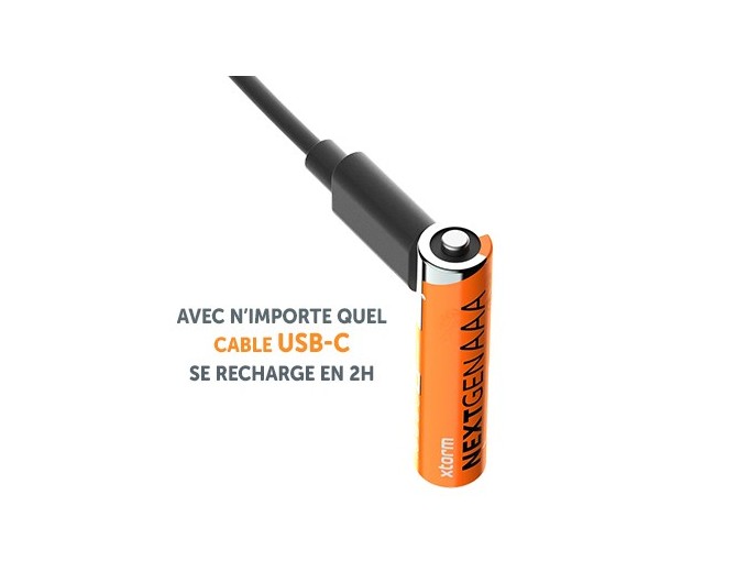 XTORM NEXT GEN PILES AAA RECHARGEABLES 2200mah
