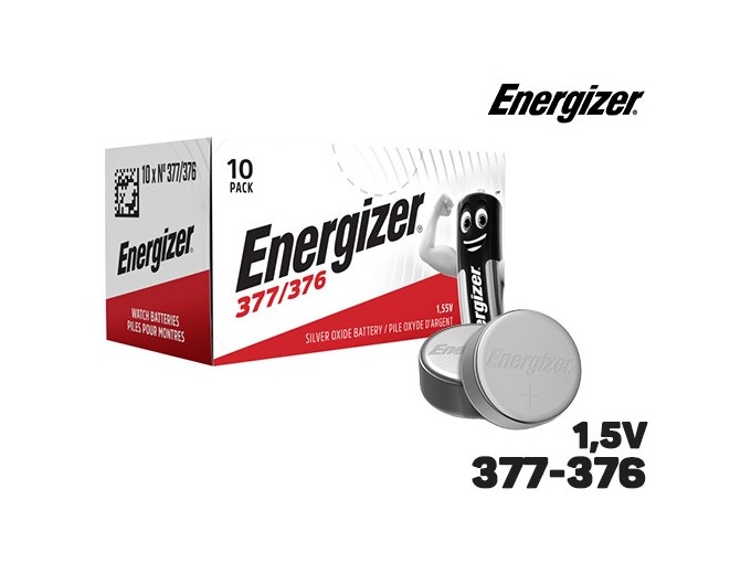 ENERGIZER PILE 377 SR66 1,5V (10)