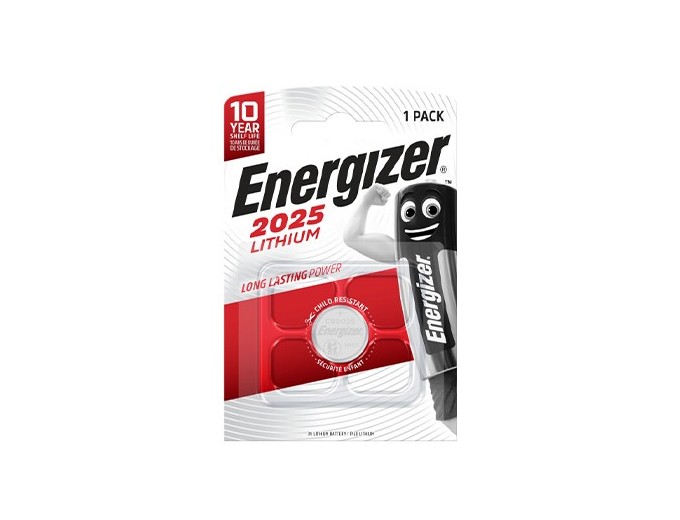 ENERGIZER   PILE CR2025 LITHIUM 3V (10)