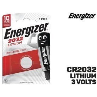 ENERGIZER   PILE CR2032 LITHIUM 3V (10)