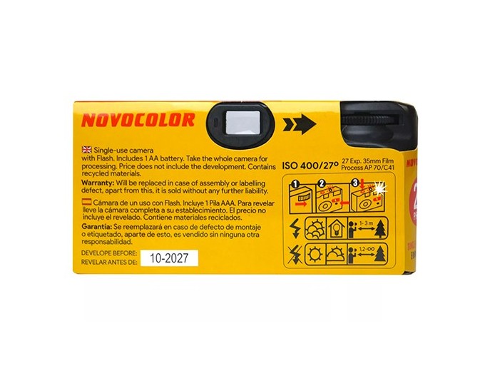 NOVOCOLOR  PAP FLASH  27 vues RECYCLED BODY