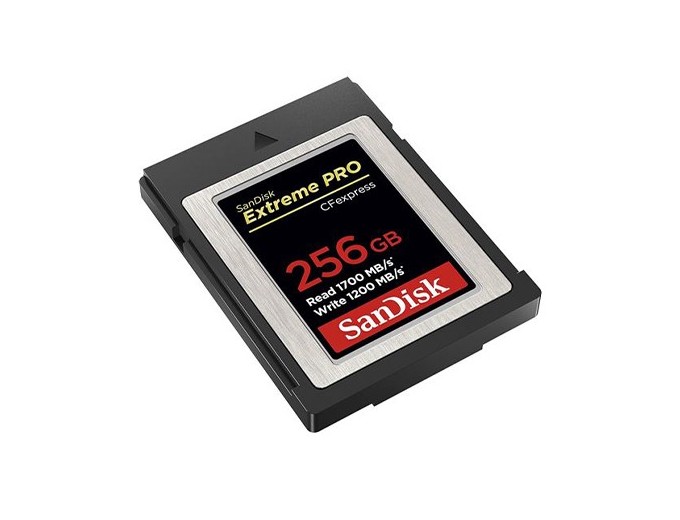 SanDisk CFexpress  256Go   Type B   1700 1200 Mo s