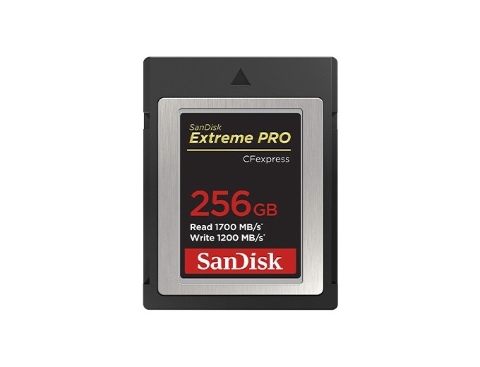 SanDisk CFexpress  256Go   Type B   1700 1200 Mo s