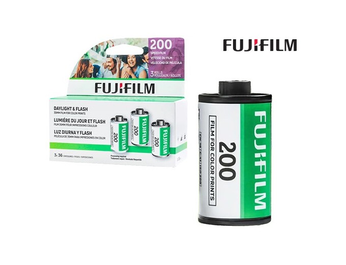 FUJI TRIPACK FUJICOLOR 200 ISO 135-36 3-Pack