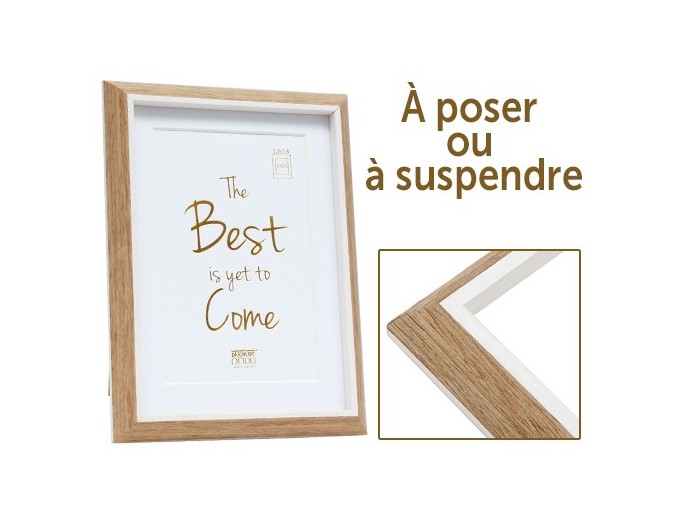 Deknudt cadre résine biseau passe partout S46WG