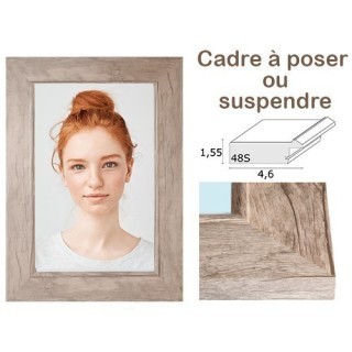 Deknudt cadre bois ton bois chaud S48SH7