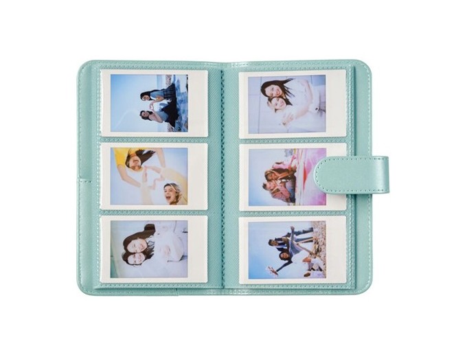 FUJI ALBUM mini 13 LAGOON GREEN 108 PHOTOS INSTAX