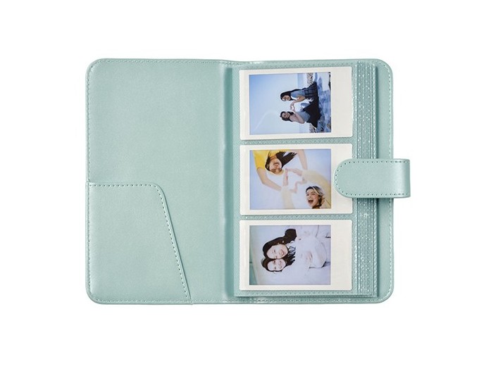 FUJI ALBUM mini 13 LAGOON GREEN 108 PHOTOS INSTAX