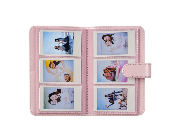 FUJI ALBUM mini 13 CANDY PINK 108 PHOTOS INSTAX