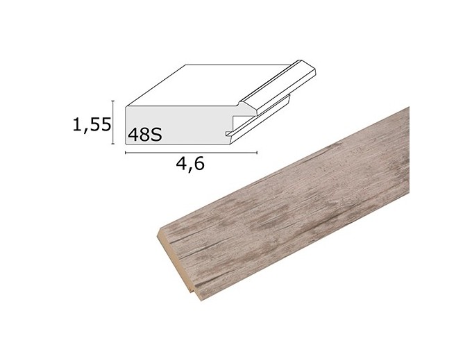 Deknudt cadre bois ton bois chaud S48SH7